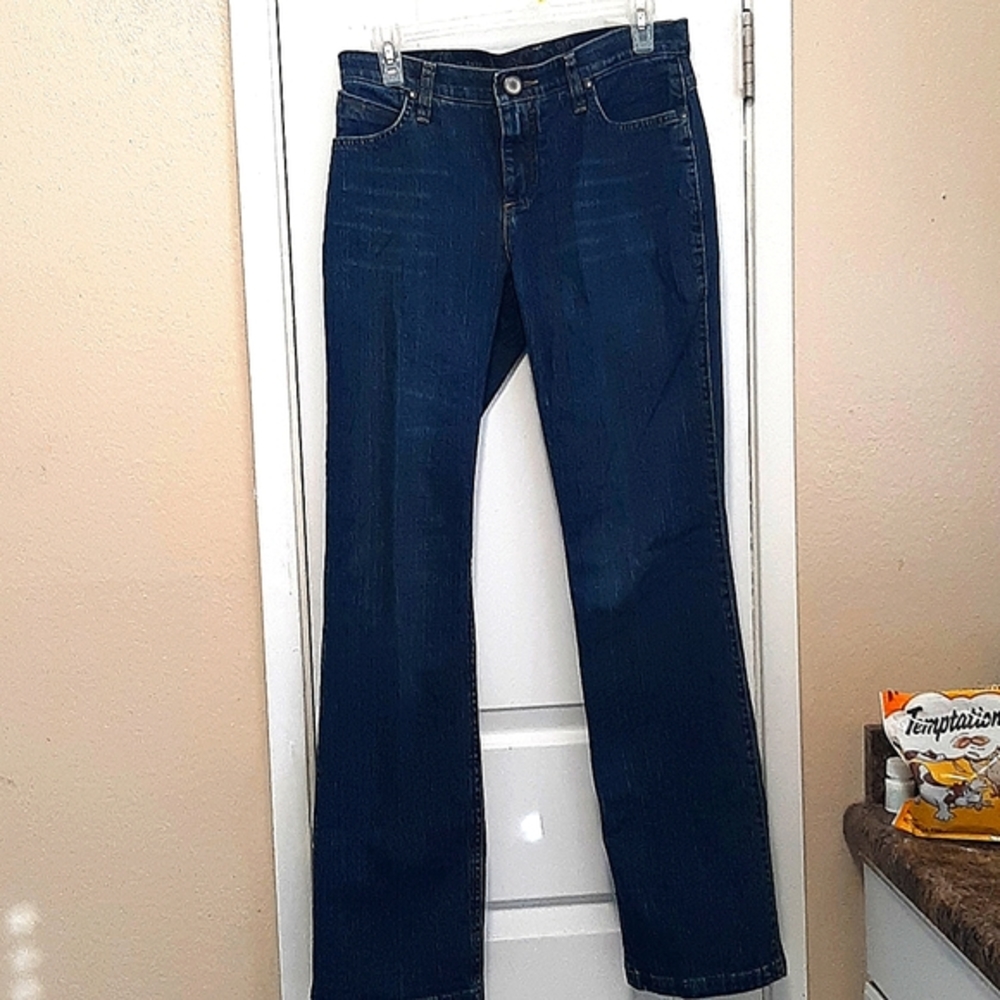 Q- baby no Gap waistband Wrangler jeans